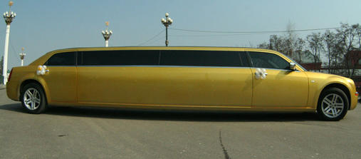 золотой лимузин